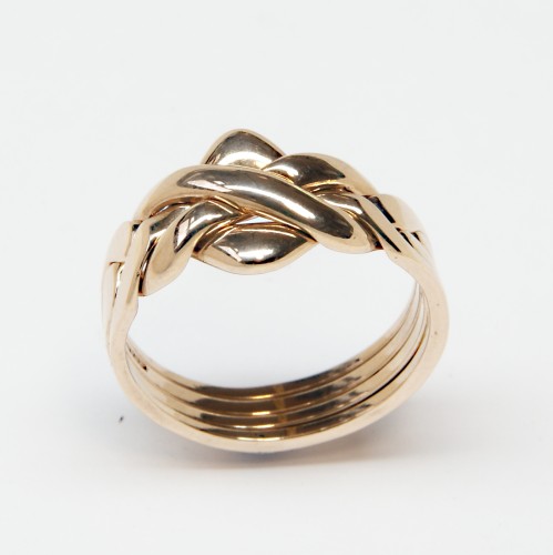 9ct Gold Puzzle Ring